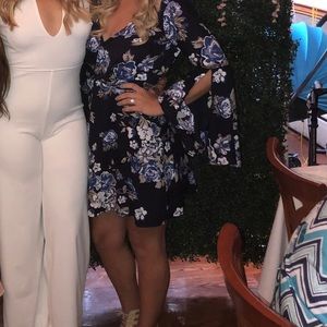 Lulus’s wrap dress.